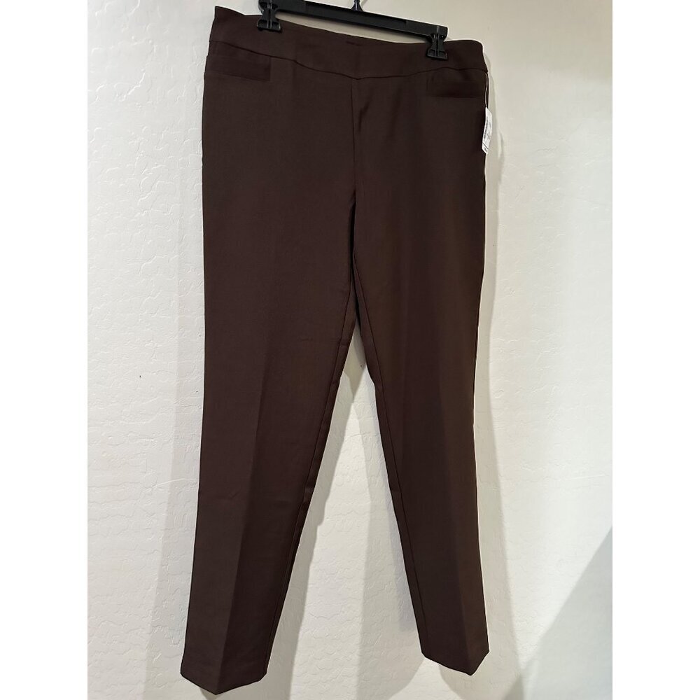 Zac & Rachel Women's Slim Leg Slim Thru Hip & Thigh with Tummy Control Size 10